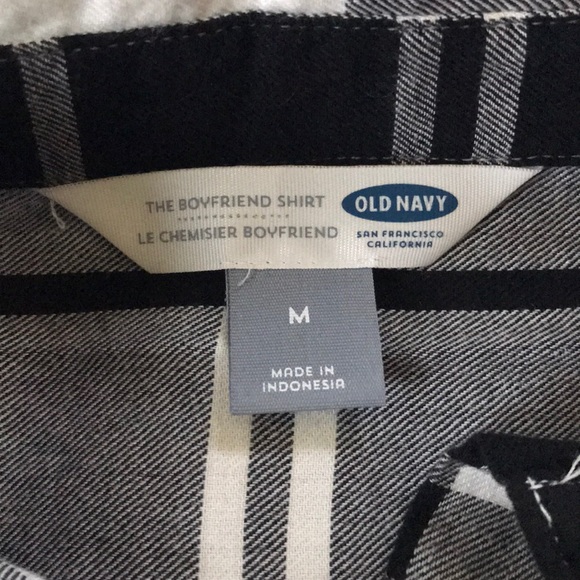 THE BOYFRIEND SHIRT Checkered Button Up - Picture 5 of 5